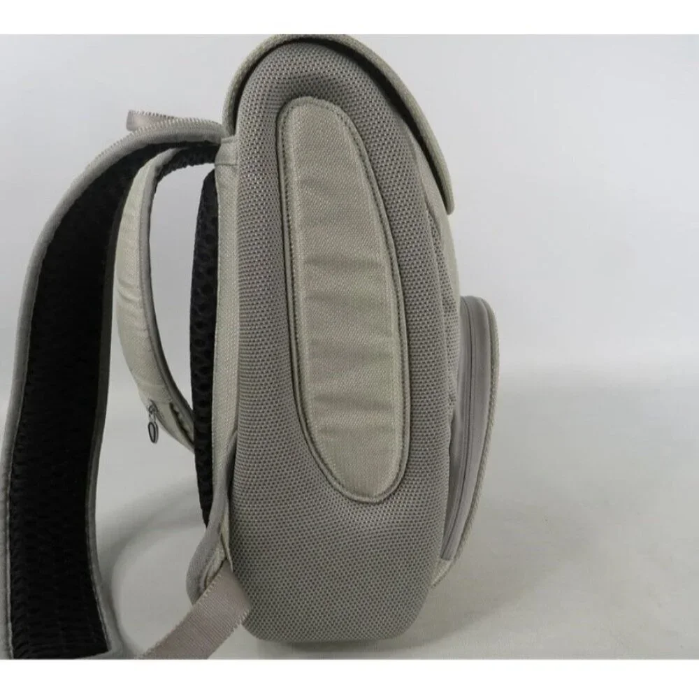 Tumi T3 Computer Laptop Silver Gray Backpack 6480ALU